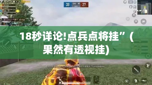 18秒详论!点兵点将挂”(果然有透视挂)